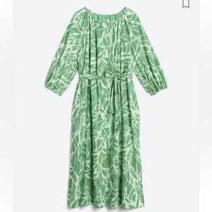 DONNA MORGAN Aviva Button Front Maxi Dress